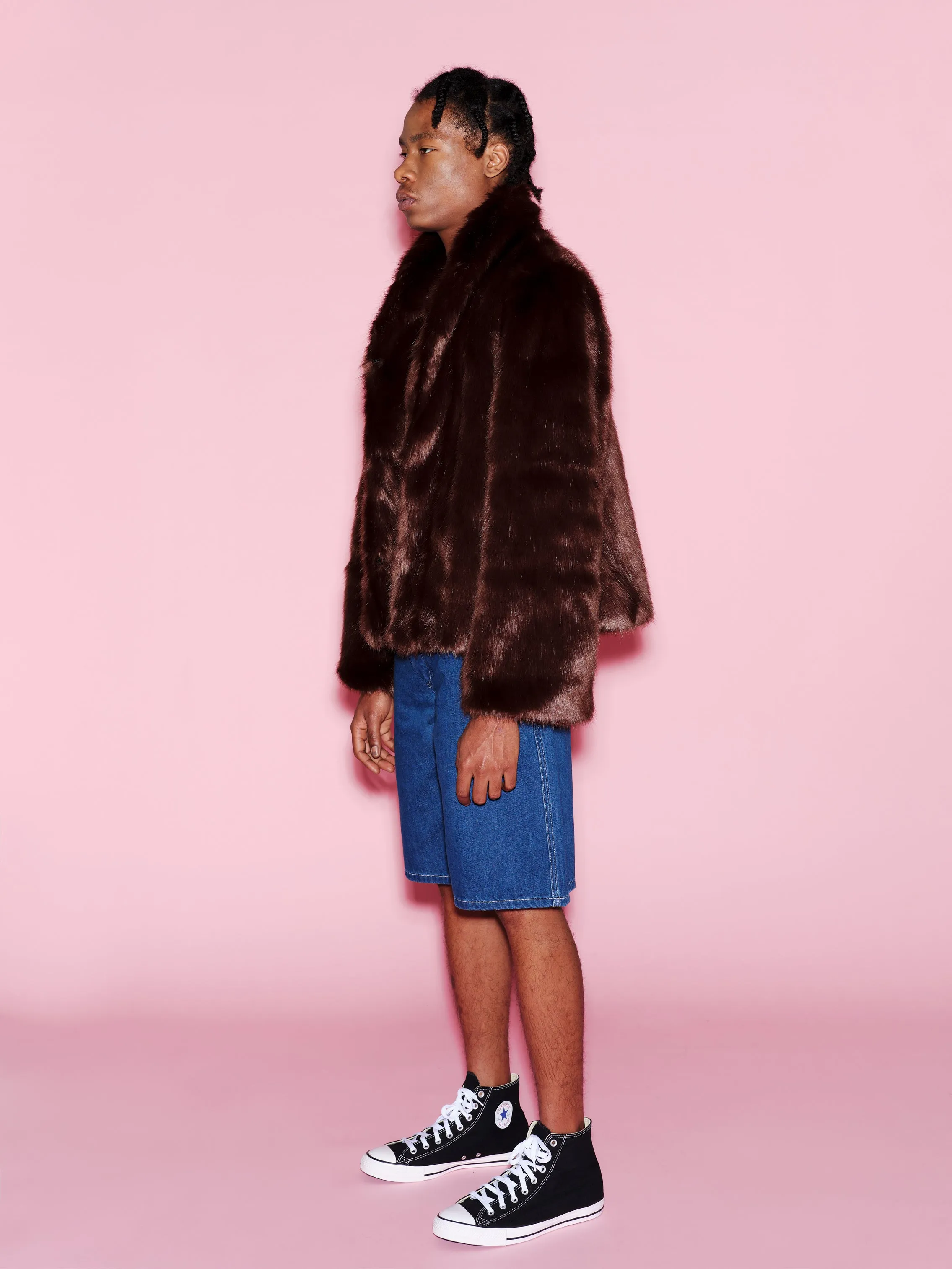 VIOLET GETTY - UNISEX FAUX FUR JACKET