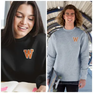 West De Pere Embroidered Logo Crewneck Sweatshirt