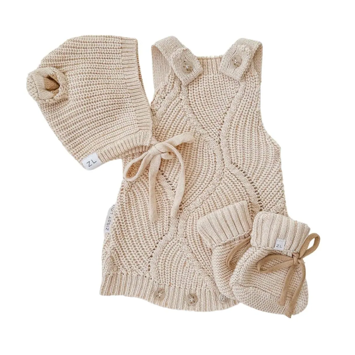 Ziggy Lou Romper - Biscotti Fleck